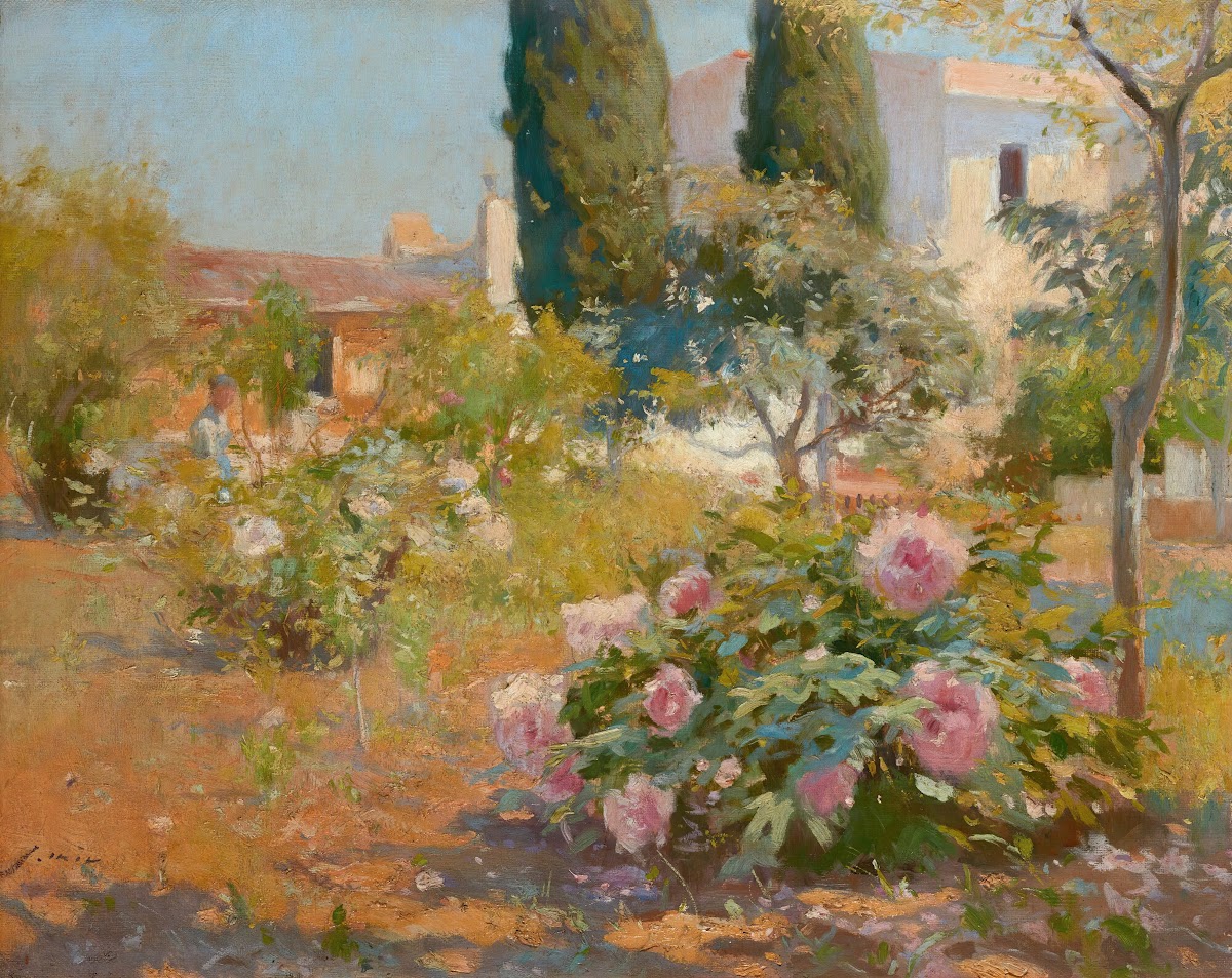 Spanish Jardin Garden In Bloom