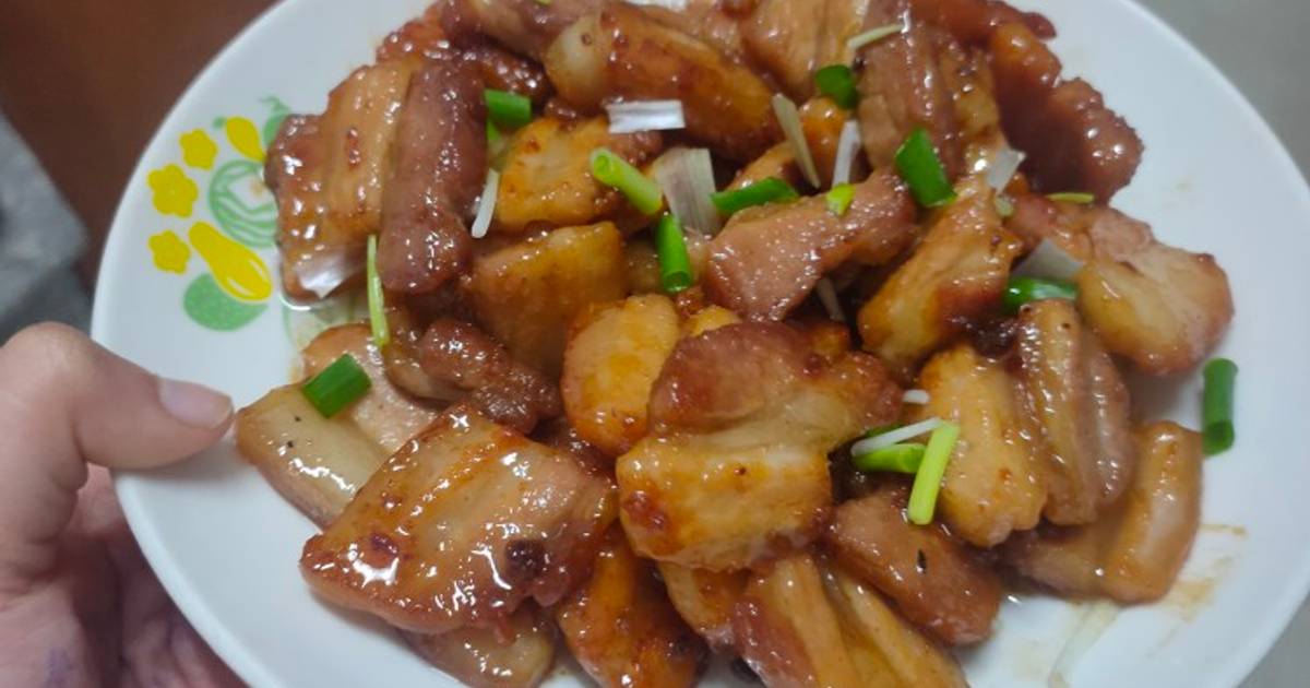 Thịt rang cháy cạnh