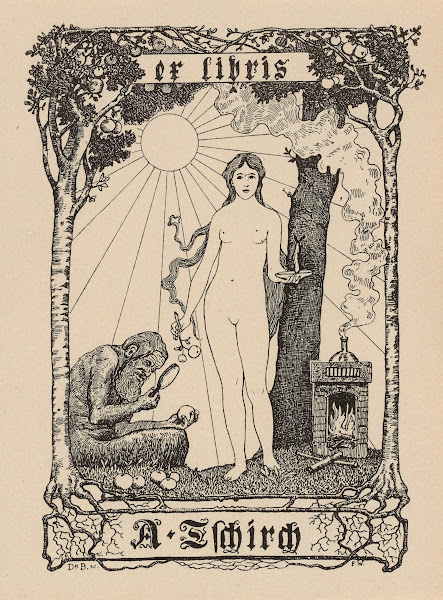 Bookplate of A Tschirch