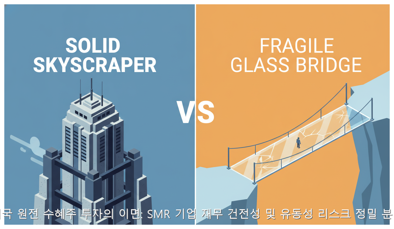 미국 원전 수혜주 투자의 이면: SMR 기업 재무 건전성 및 유동성 리스크 정밀 분석 핵심 안내 및 분석 인포그래픽 (7)