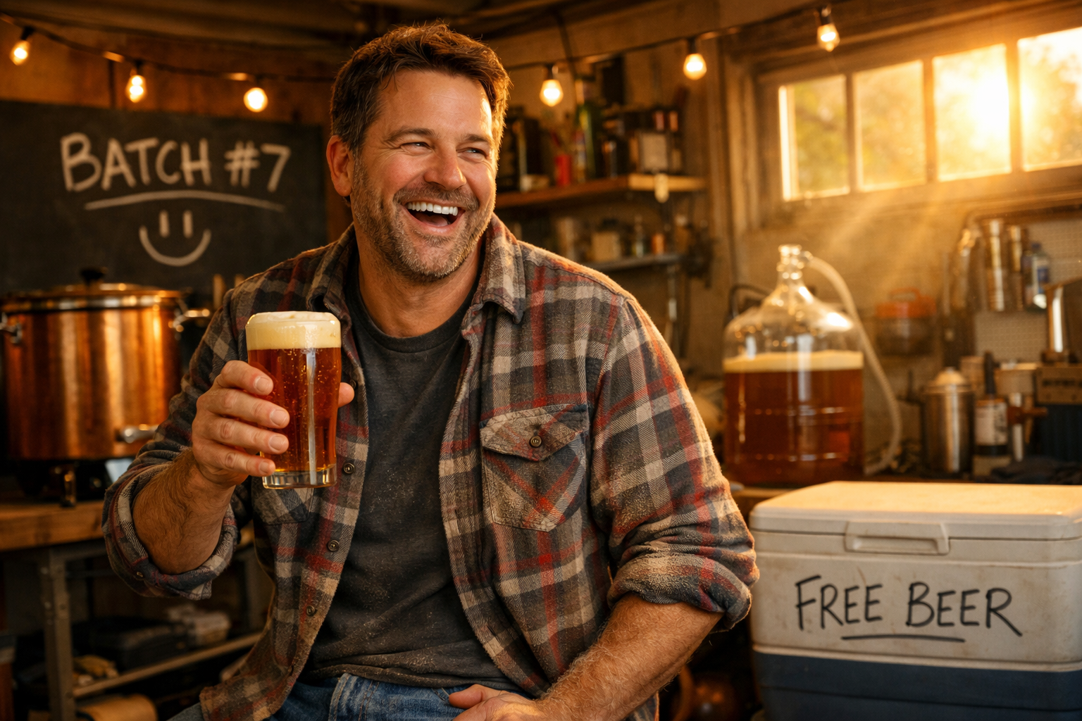 Master Brewer Mike Thompson