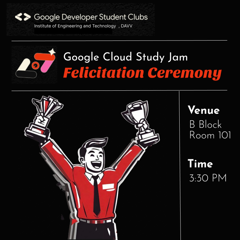 Google Cloud Felicitation Ceremony