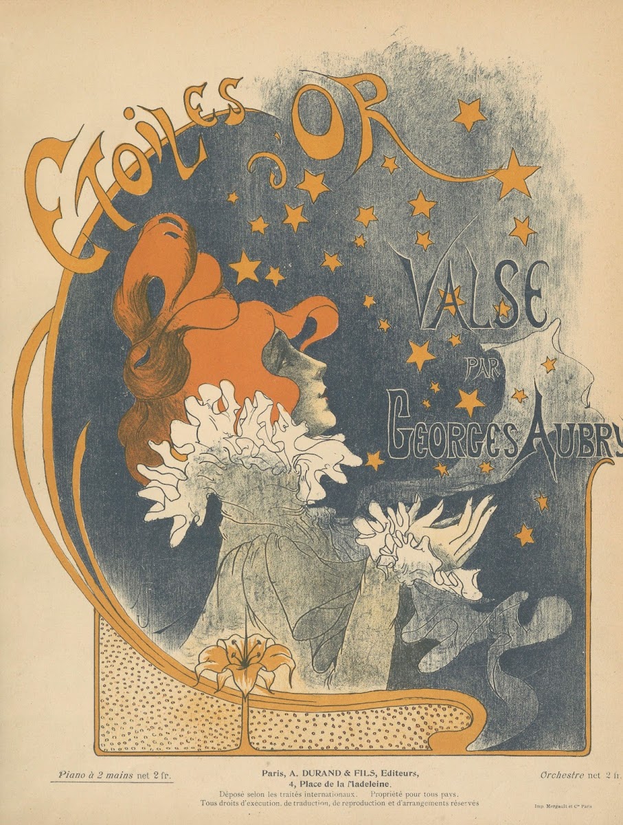 Étoiles dor valse 1900