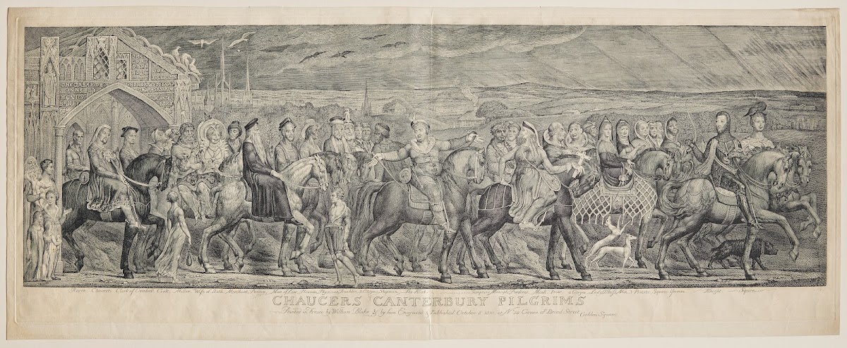 Chaucers Canterbury Pilgrims 1810