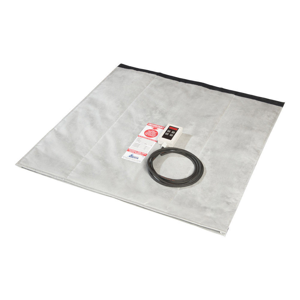 Hogetemperatuur verwarmingsdeken 1300x1300 mm (0-120°C) – 1420W