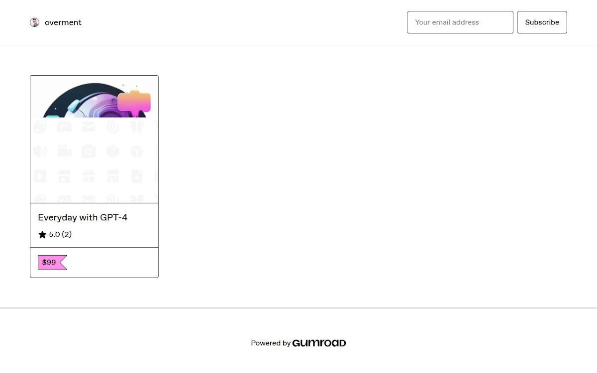 Captura de Everyday with GPT-4