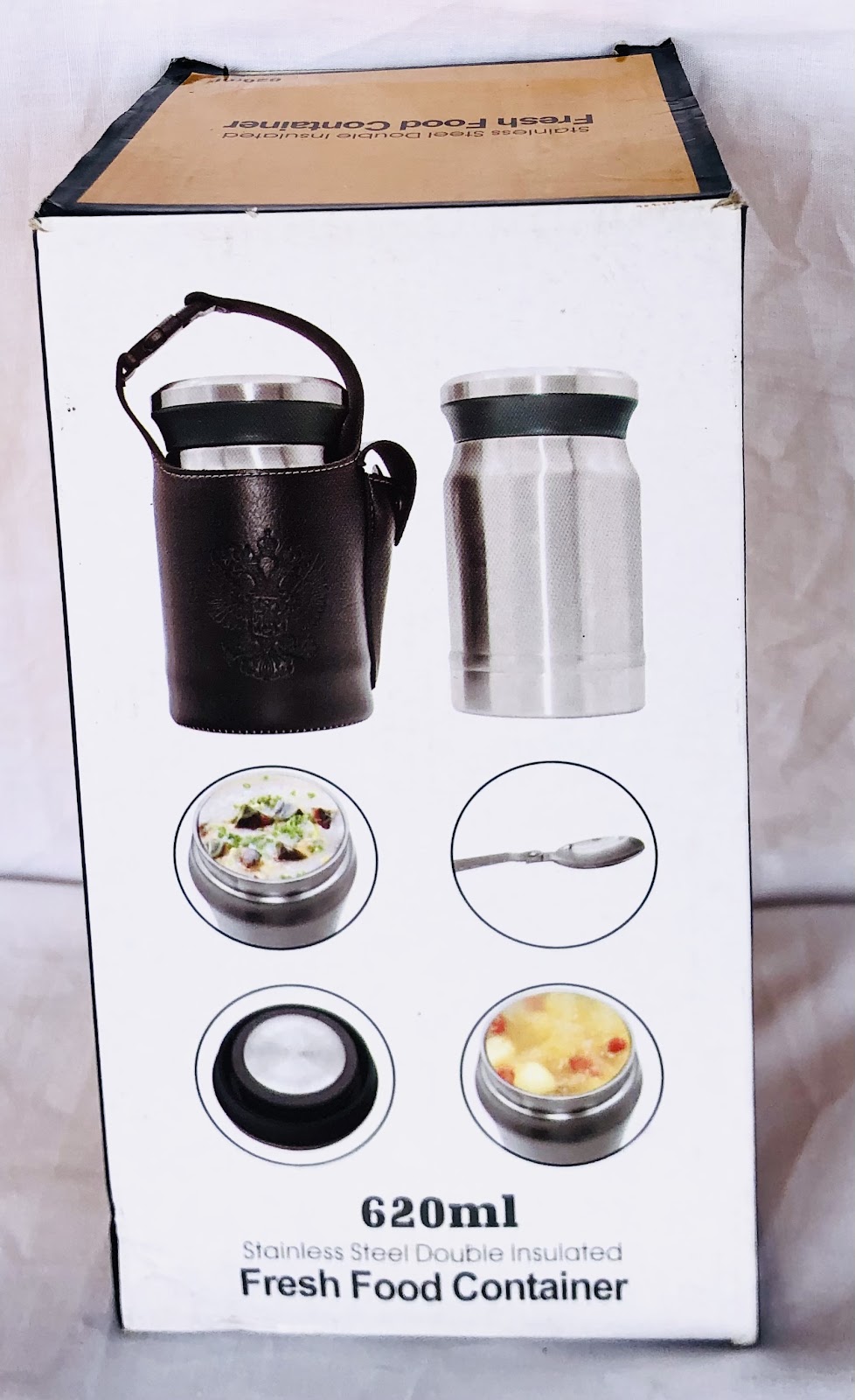 Photo 3 of Stainless steel double insulated food container