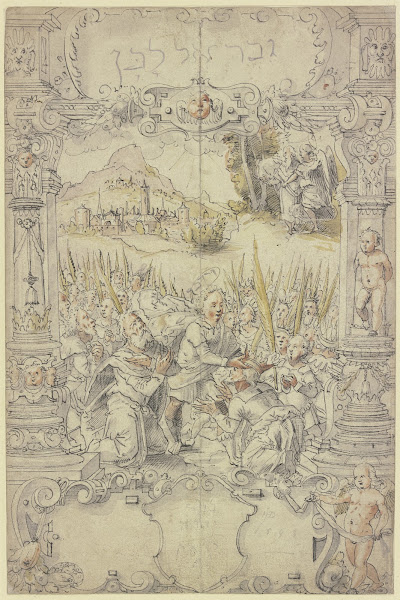 Krönung Sauls durch Samuel 1598