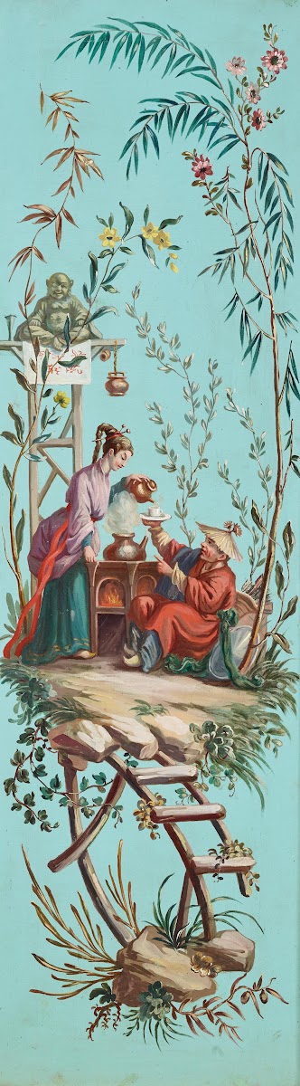Rococo Chinoiserie late 18th  early 19th Century
