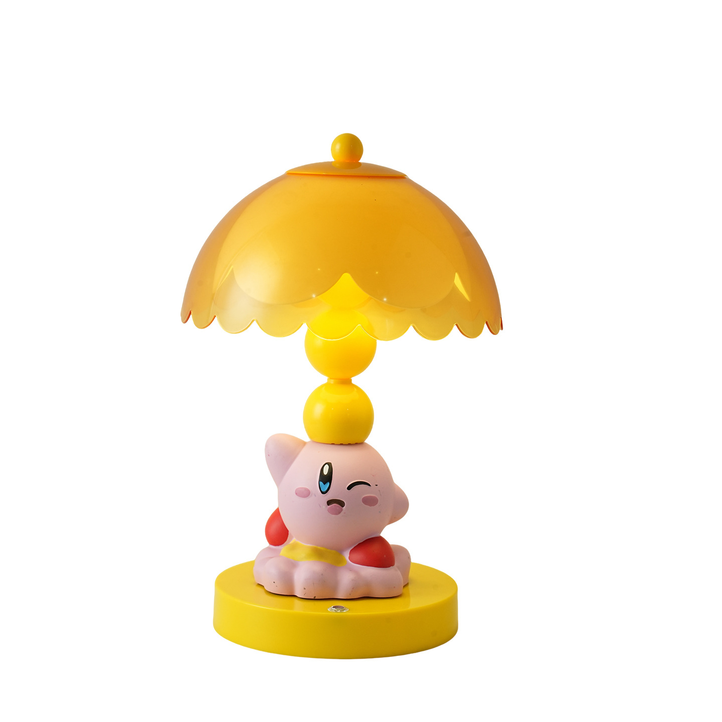 Mushroom table lamp with cartoon design