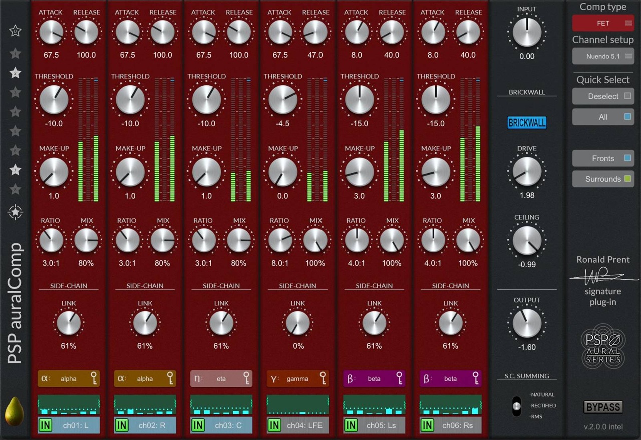 PSPaudioware PSP auralComp v2.0.0 Win