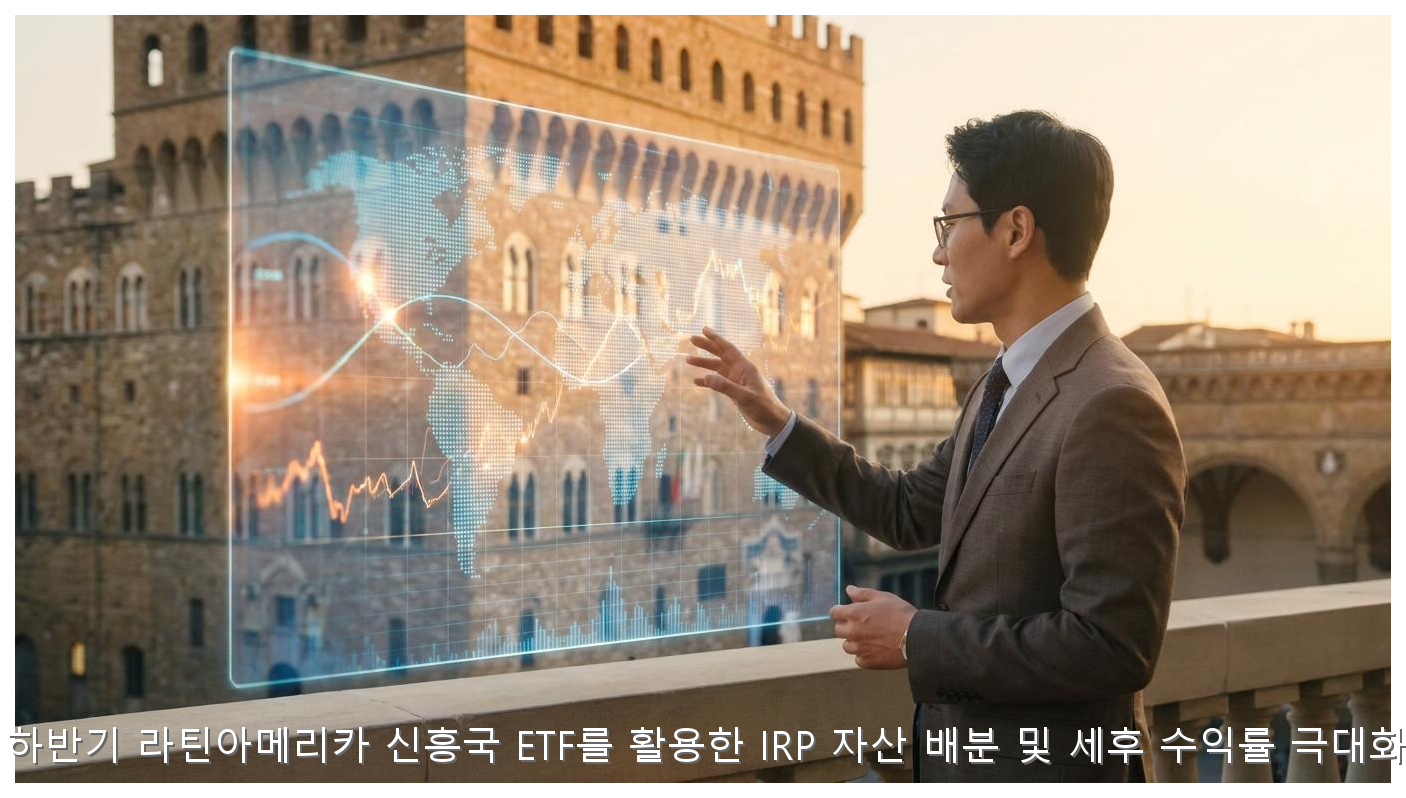 2026년 하반기 라틴아메리카 신흥국 ETF를 활용한 IRP 자산 배분 및 세후 수익률 극대화 가이드 핵심 안내 및 분석 인포그래픽 (2)