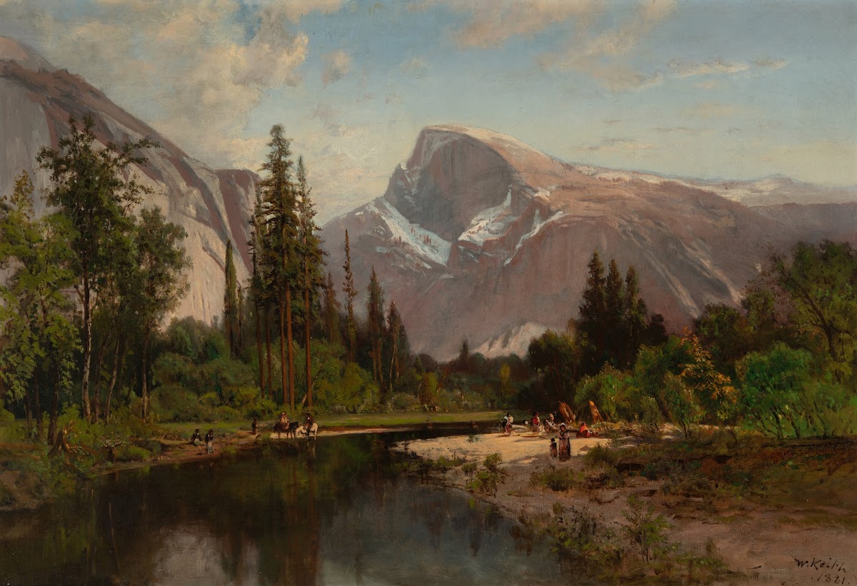 Half Dome Yosemite 1881
