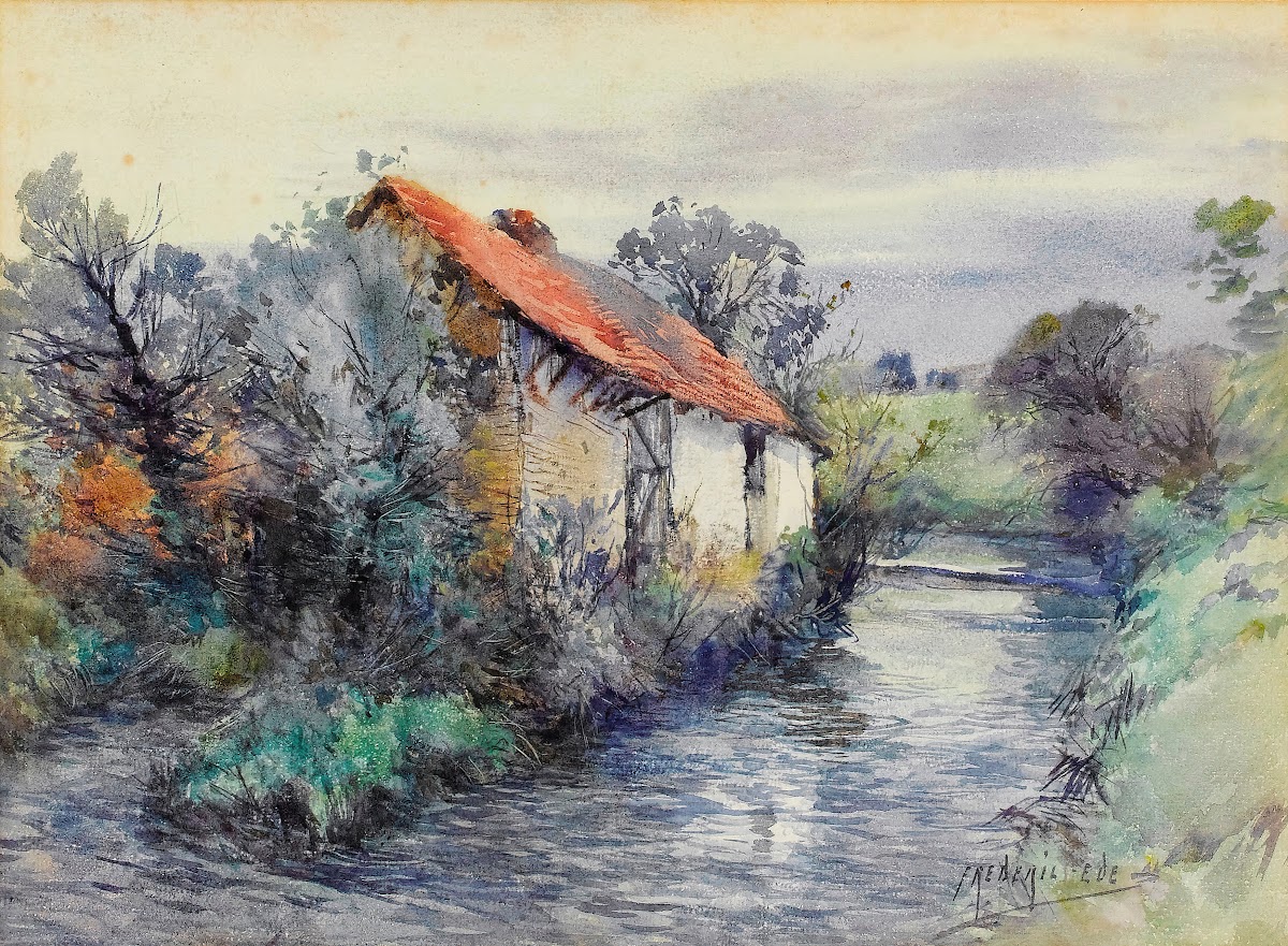 Landscape With Cottage