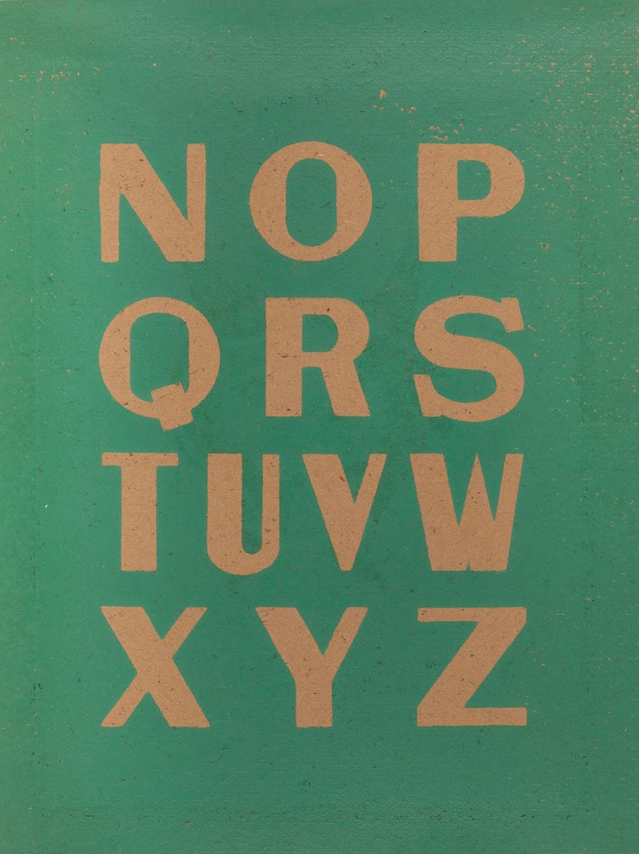 A B C Alphabet des petits poissons et des gros Pl15 1944