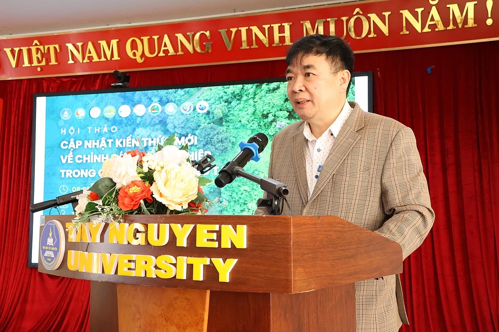 Trường Đại học Tây Bắc tham dự hội thảo “Cập nhật kiến thức mới về chính sách Lâm nghiệp trong chương trình đào tạo”