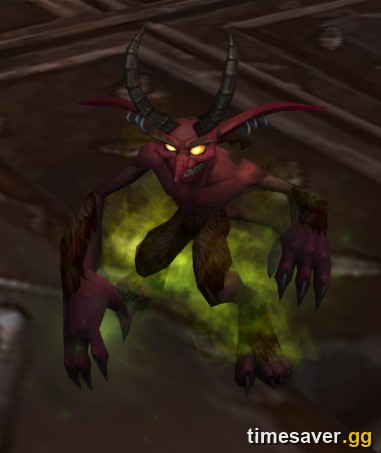 Wild Imp summoned by Hand of Gul'dan — the imp Demonology Warlocks detonate with Implosion