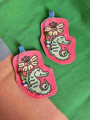 Bethania Brigitta Fabric Bookmark