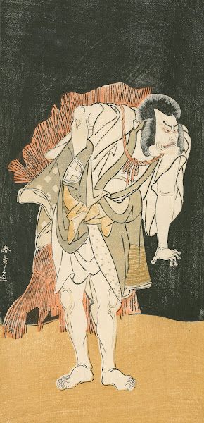 Ōtani Hiroemon III in a Villain Role mid 1770s