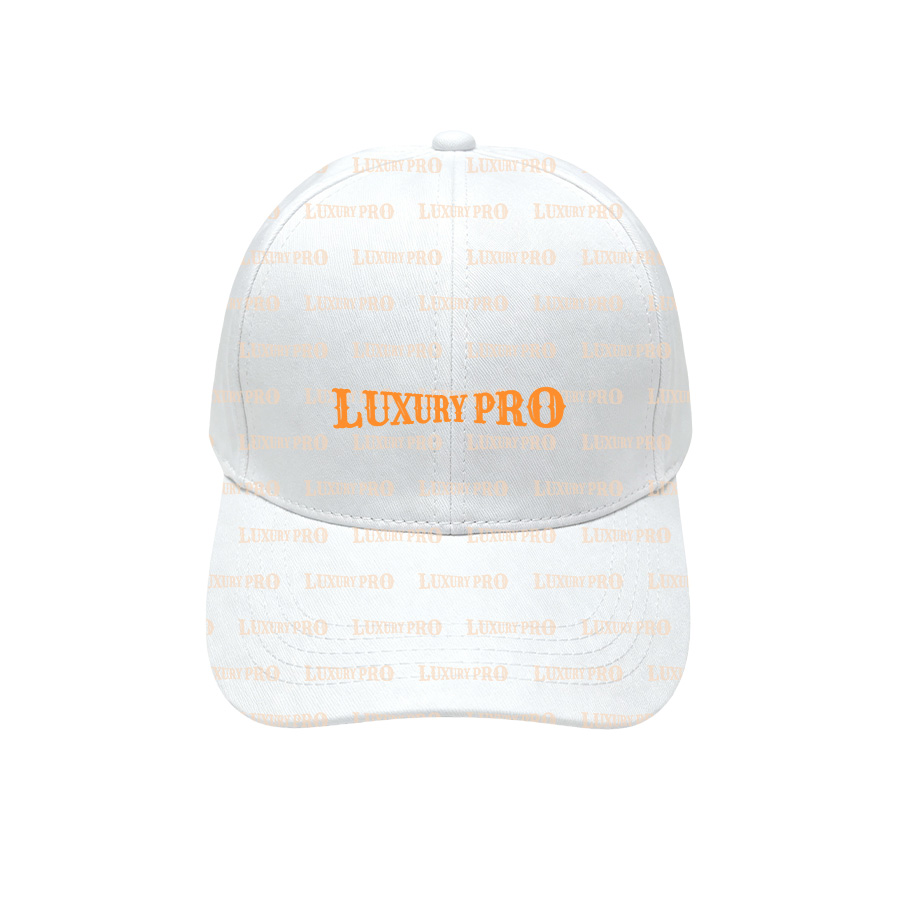 3D Embroidered Baseball Cap With Fabric Strap & Slide Buckle