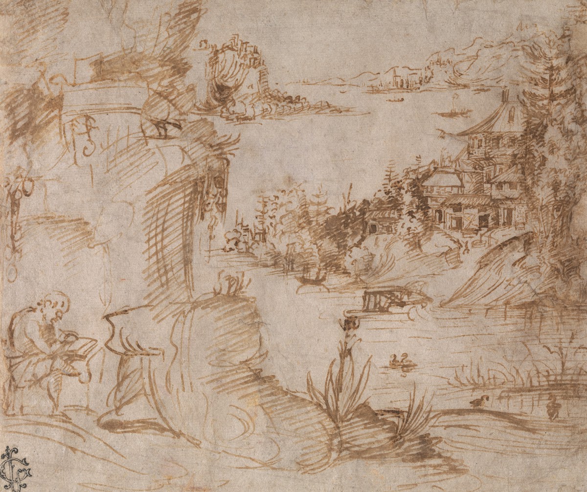 Landscape with Figure early 16th century