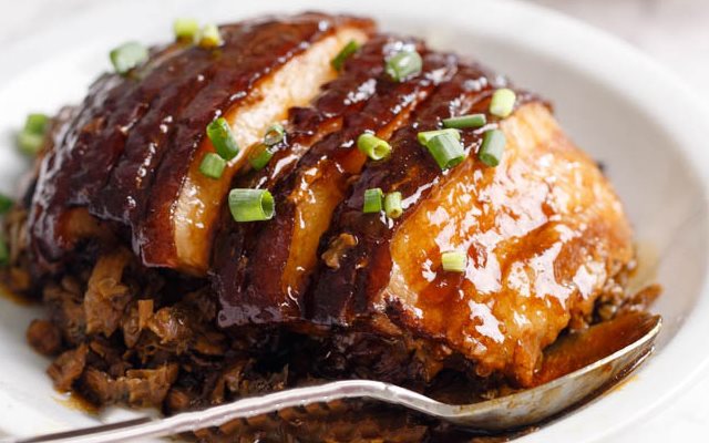 Thịt Chiên Sốt Ngũ Vị