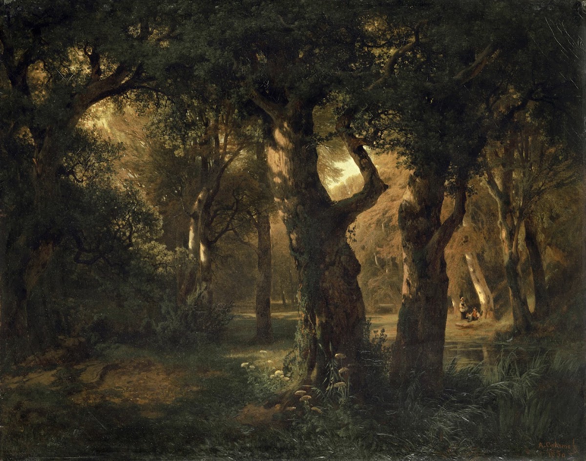 Interior of a Forest 1850