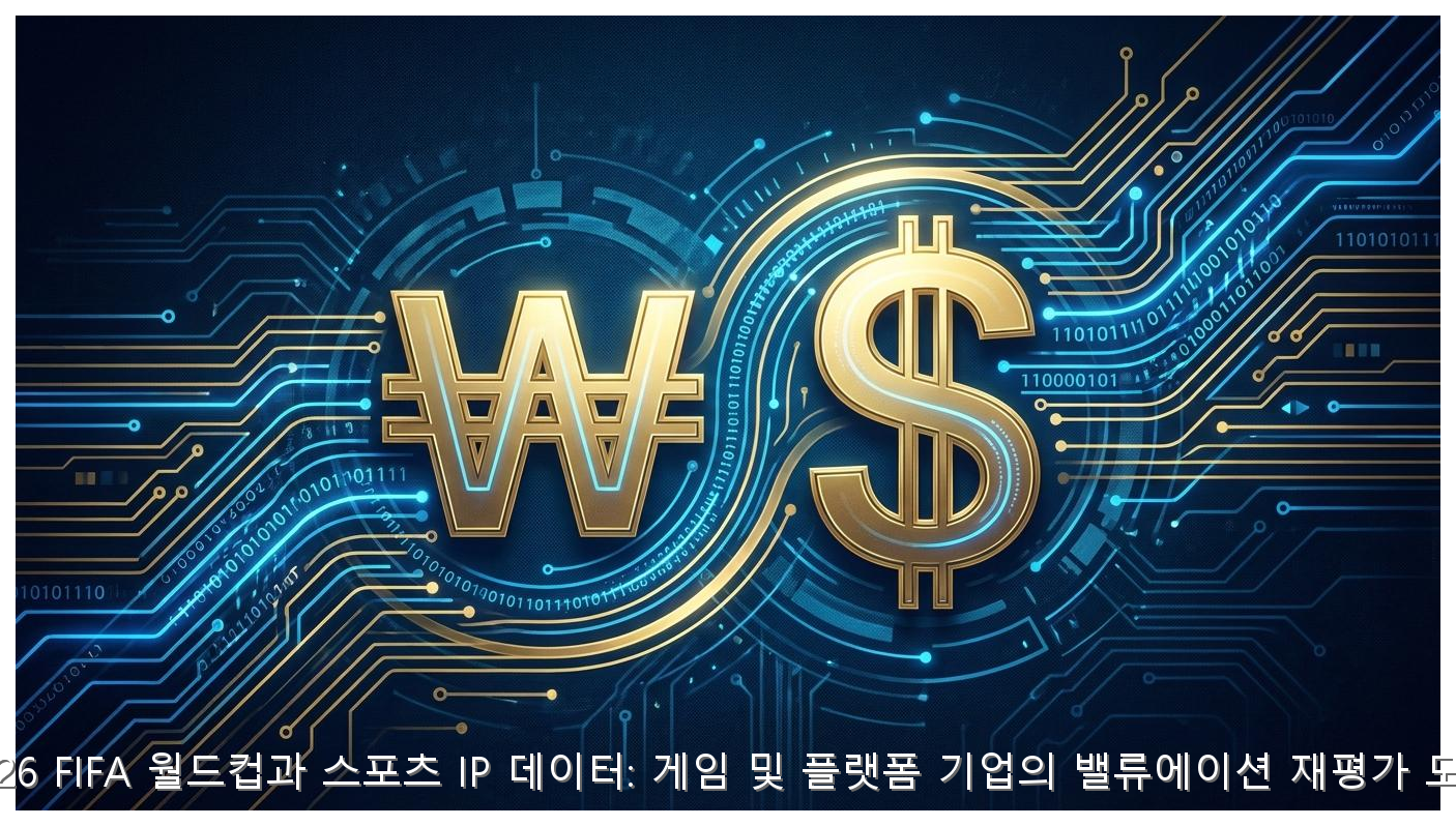 2026 FIFA 월드컵과 스포츠 IP 데이터: 게임 및 플랫폼 기업의 밸류에이션 재평가 모델 핵심 안내 및 분석 인포그래픽 (8)
