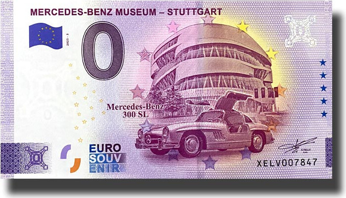 Billet 0€ MERCEDES-BENZ MUSEUM - STUTTGART