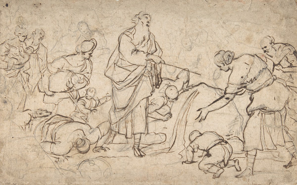 Moses Striking the Rock 16341705