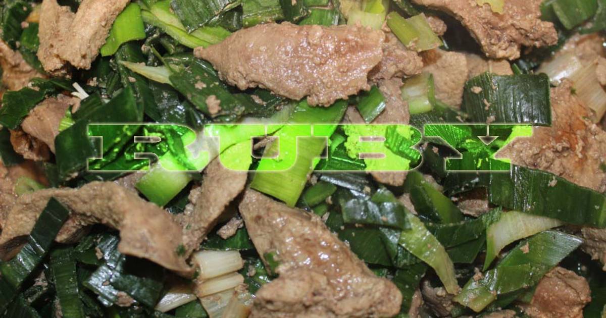 Tim gan xào hành Poiro (Poa-rô) 10 phút