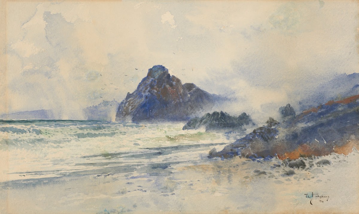 A wet day on a wild coast 1894