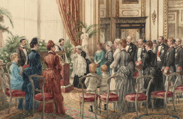 The Christening Of Prince Alexander Of Battenburg 1886