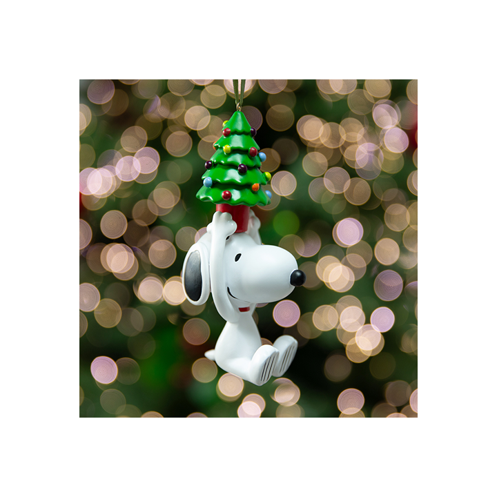 Resin Ornament (Snoopy on Tree)