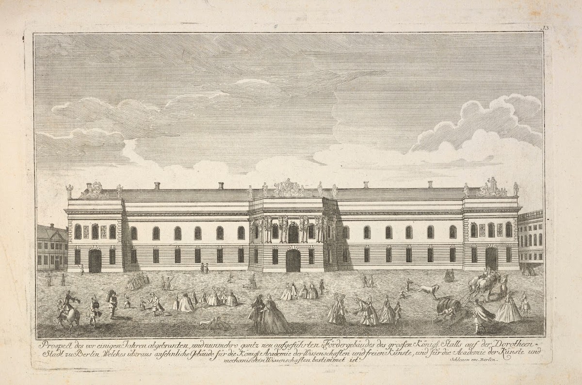 Architecture of German cities Pl12 18th century