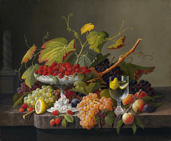 An Abundance of Fruit c 1860