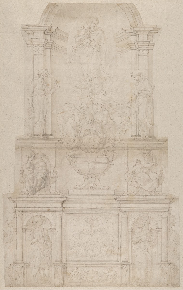 Design for the Tomb of Pope Julius II della Rovere 15056