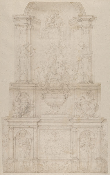 Design for the Tomb of Pope Julius II della Rovere 15056