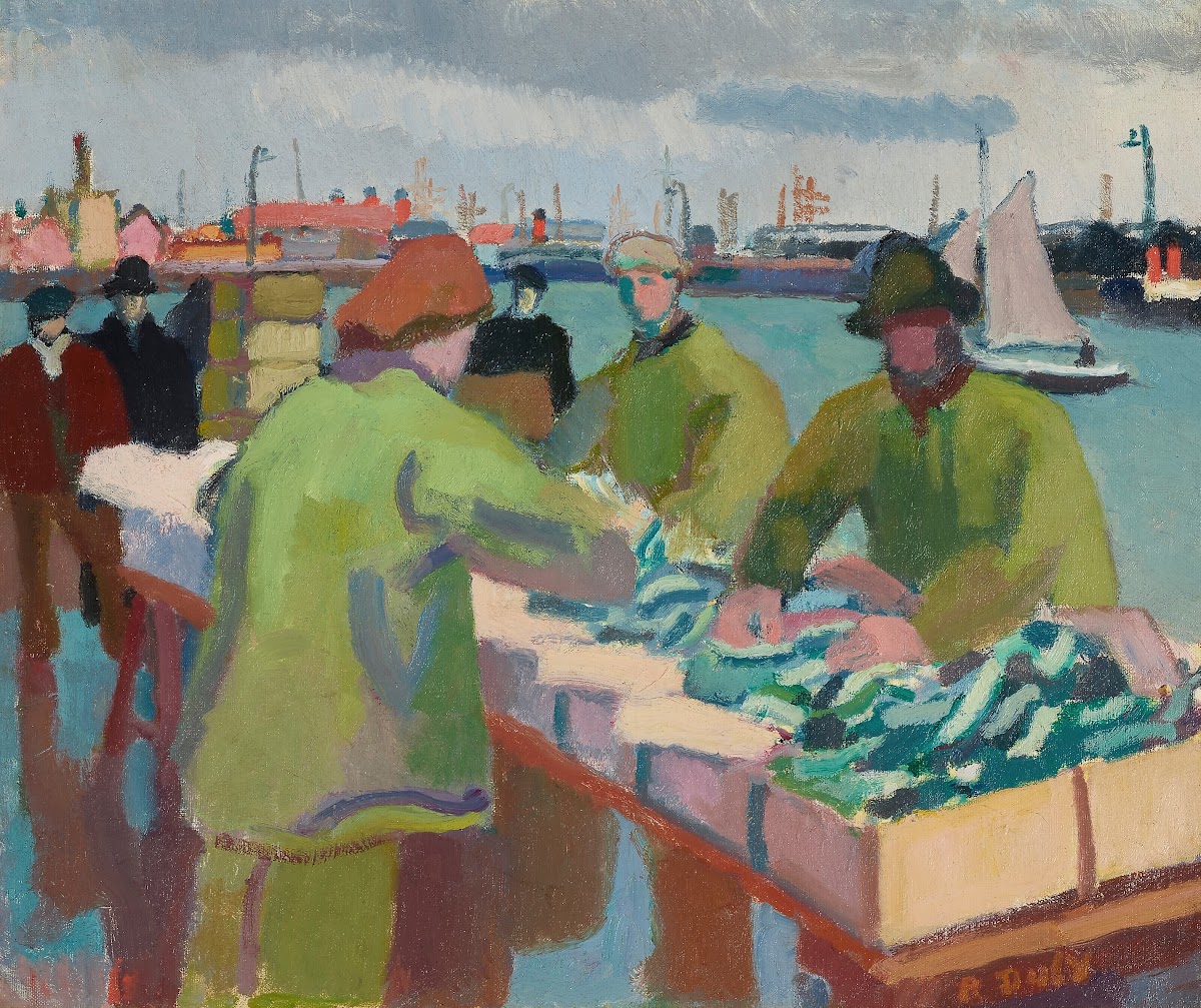 Le marché aux poissons 1904 1905