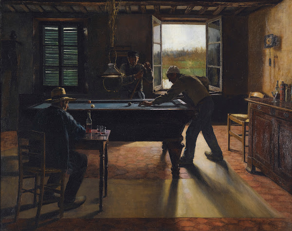 A Game Of Billiards 1881