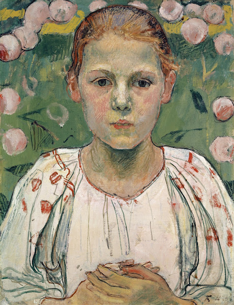 Portrait Of Käthe Von Bach In The Garden 1904