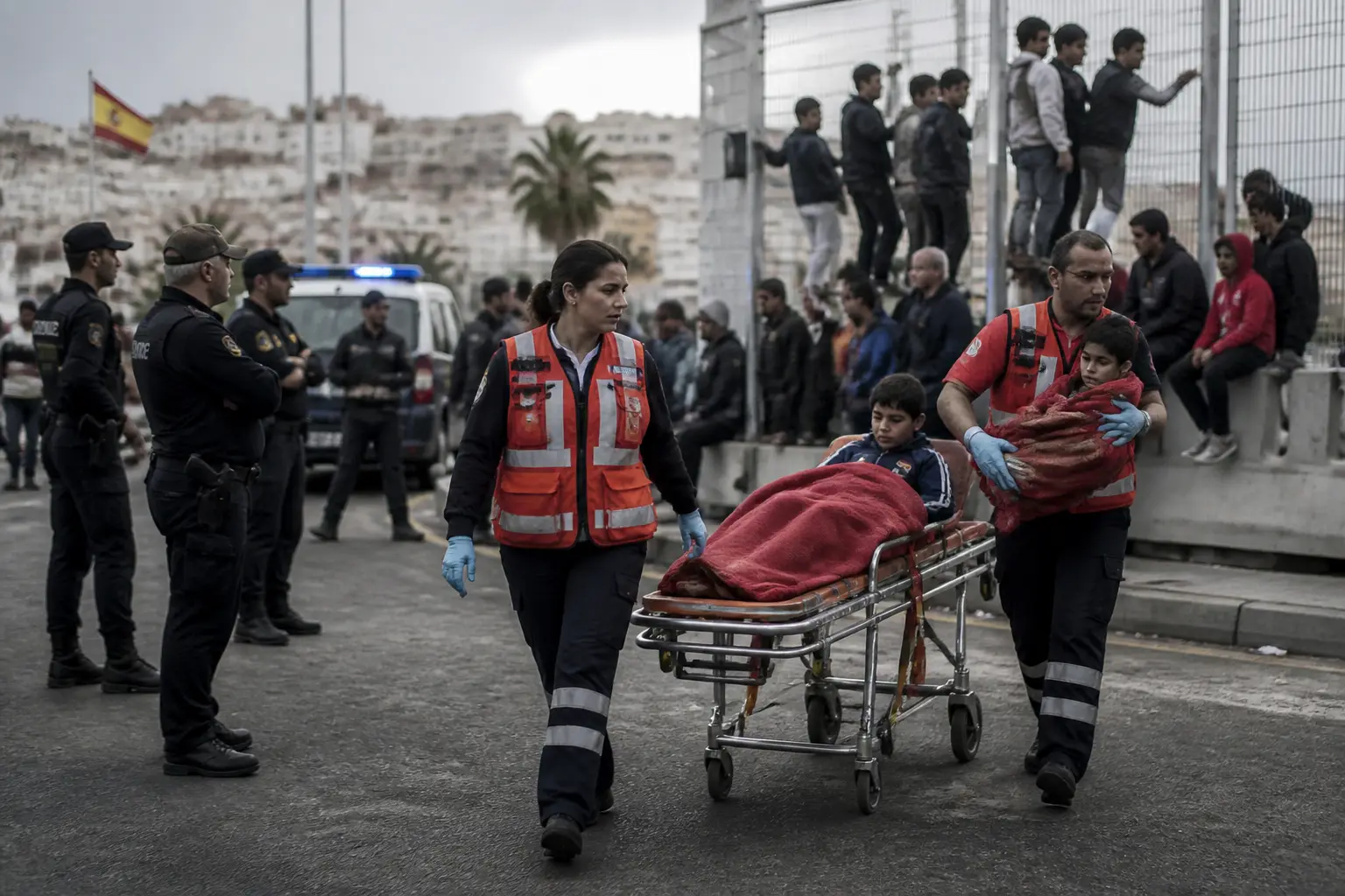 Editorial image for Two migrant children stabbed in Ceuta amid rising migration tensions