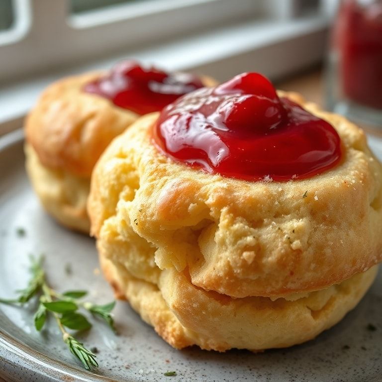 Easy Creamy Cheese Cruffins with Raspberry Jam – Quick & Delicious Breakfast Treat finished