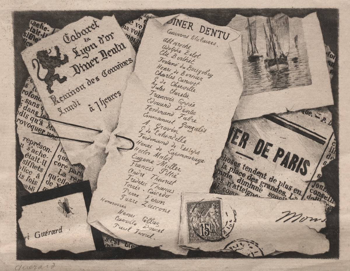 Dinner Invitation c 1882