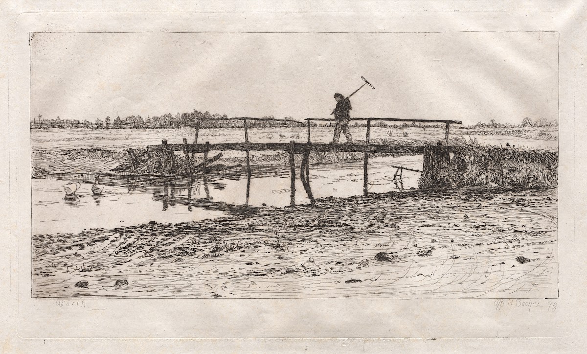 Footbridge Worth 1879