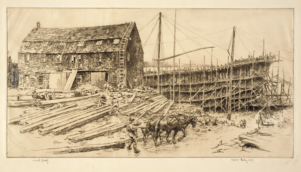 The Schooner Syntram 1921