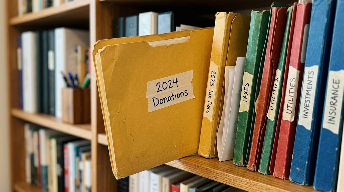 Why I started tracking donations year-round personal story