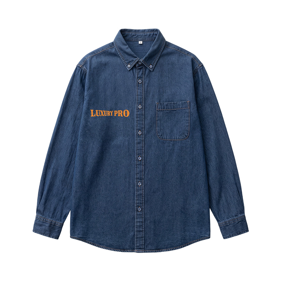 2D Washed Denim Shirt