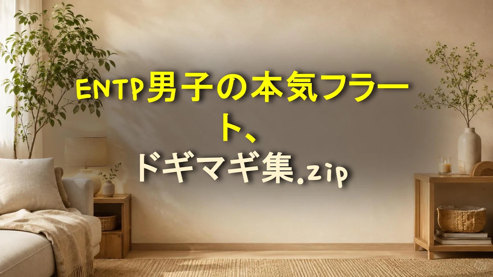 ENTP男子の本気フラート、ドギマギ集.zip