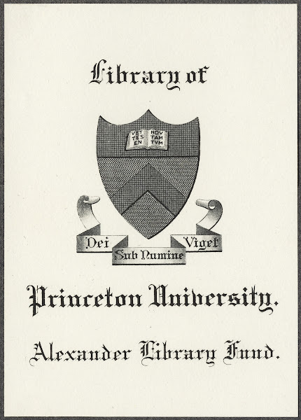 Princeton University Library Alexander Library Fund